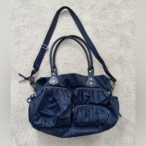 MZ Wallace Bedford Bag in Navy/Dawn